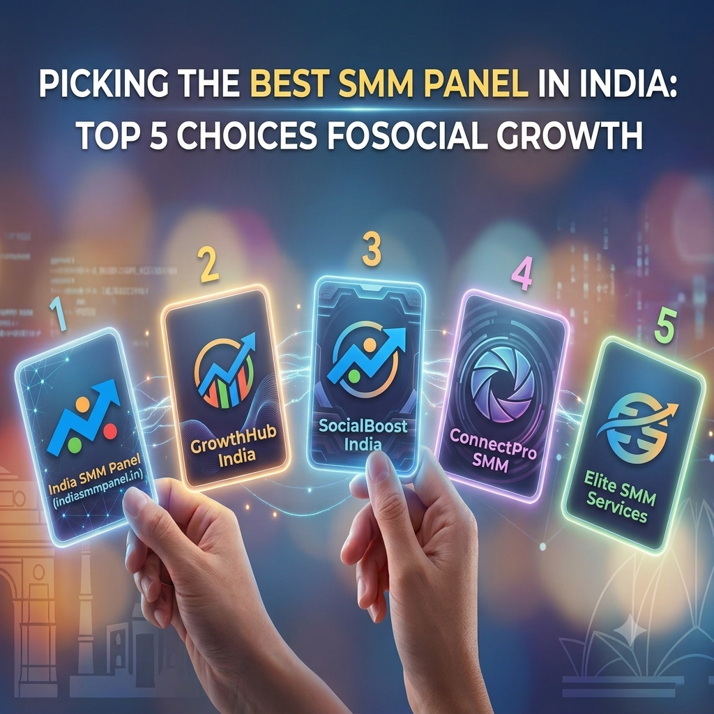 How to Pick the Best SMM Panel in India: Top 5 Choices for Smart Social Growth
